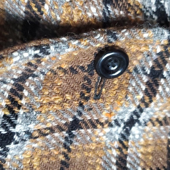 PENDLETON  vintage wool long pea coat women's medium - Picture 3 of 11